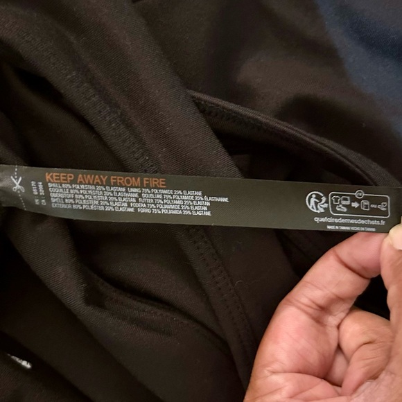 RARE FP Movement End Zone One Piece Sz M Black Halter Cutout Active Jumpsuit - Picture 11 of 15